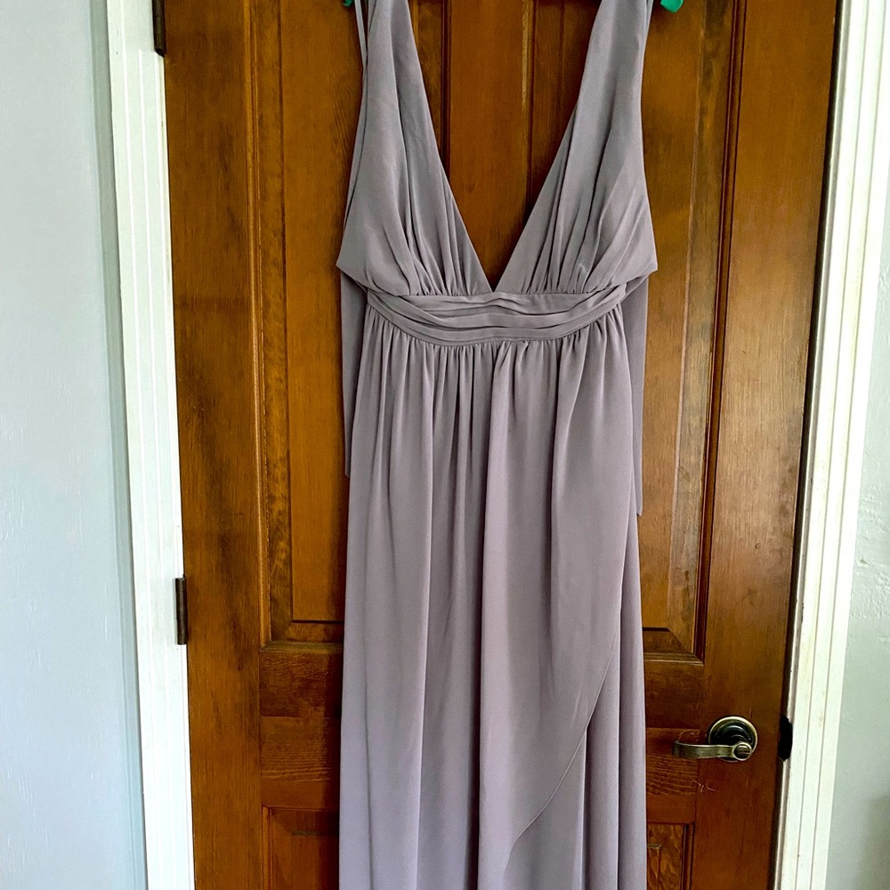 Lulu’s Maxi Halter Dress - Worn Once & Dry-Cleaned